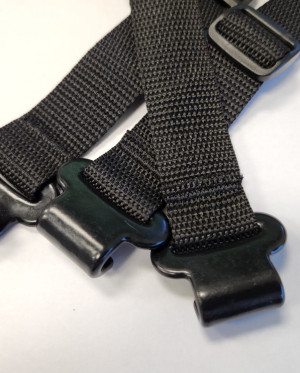 Bronco Rear Straps with Metal Hooks